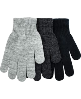 HOFLER HE53602-990-OS L.KNIT GLOVES 3P Main Image