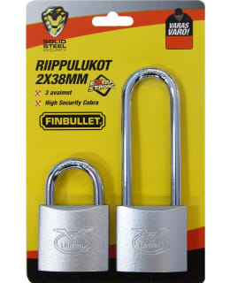 FB 2*38MM TERÄS HEAVY RIIPPULUKKO Main Image
