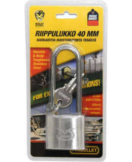 FB 40MM RUOSTUMATON PITKÄ RIIPPULUKKO Main Image