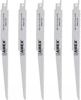 CAMEX PUUKKOSAHANTERÄT 225X19X1.3MM 5KPL Main Image