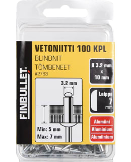 FB 3,2x10MM 100KPL ALUM VETONIITTI Main Image