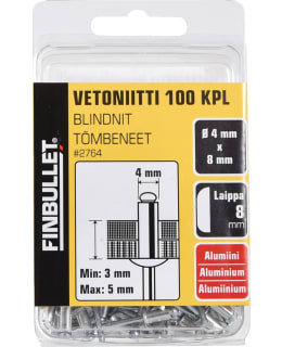 FB 4,0x8MM 100KPL ALUM VETONIITTI Main Image