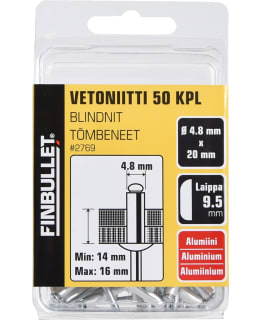 FB 4,8x14MM 50KPL ALUM VETONIITTI Main Image