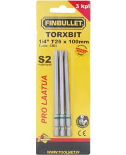 FB 1/4" T25 100MM TORXBIT 3-OS SARJA Main Image