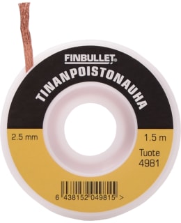 FB 2,5MM X 1,5M TINANPOISTONAUHA Main Image