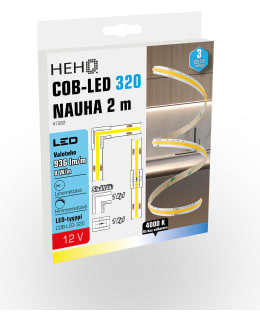 HEHQ COB 320 2M 110LM 12V 4000K LEDSTRIP Main Image