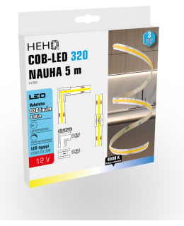 HEHQ COB 320 5M 110LM 12V 4000K LEDSTRIP Main Image