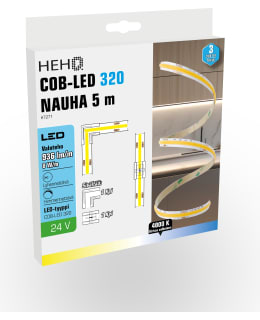 HEHQ COB 320 5M 110LM 24V 4000K LEDSTRIP Main Image