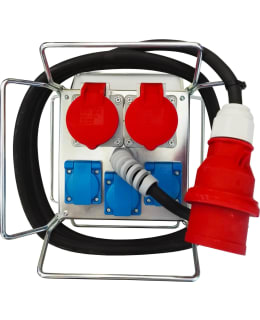 AXXEL 16A 3M 2X16A 3XSCHUKO TYÖMAAKESKUS Main Image