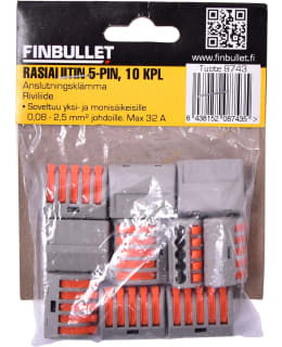 FINBULLET 5-PIN 10KPL RASIALIITIN Main Image