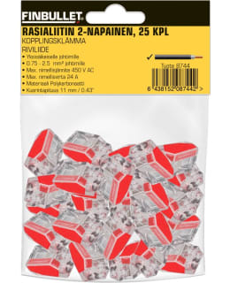 FINBULLET 2-NAPAINEN 25KPL RASIALIITIN Main Image