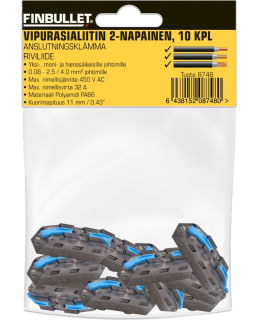 FINBULLET 2PIN SUORA 10KPL VIPURASIALIIT Main Image
