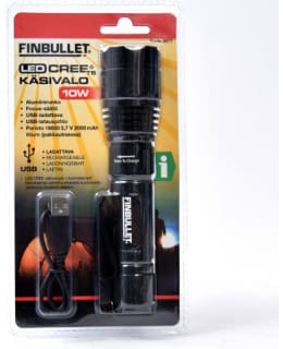 FINBULLET CREE T6 LED KÄSIVALO Main Image