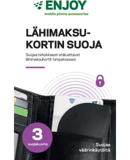 ENJOY 3 KPL LÄHIMAKSUKORTIN SUOJA Main Image