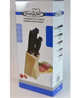 Assistant chef 5-piece knife block set Main Image