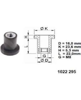 KK 1022295IP JOUSTAVA KIINNITIN T- Main Image