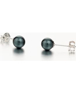 SILVER BAR 0040 TAHITI HELMI 6MM KORVAKO Main Image