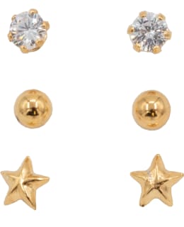 SILVERBAR 1376 PALLO TÄHTI KULL.KORVAK Main Image