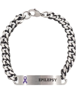 SILVER BAR 2440 19,5 CM EPILEPSIA-KETJU Main Image
