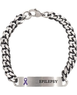 SILVER BAR 2441 21,5CM EPILEPSIA-KETJU Main Image