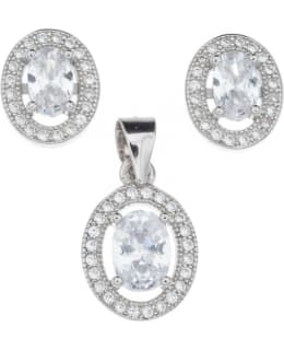 SILVERBAR 8394 MOONLIGHT OVAL SETTI Main Image