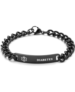 SILVERBAR 8870 19,5CM DIABETESKETJU Main Image