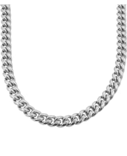 SILVER BAR PANSSARI CLIP NECKLACE 9348 Main Image