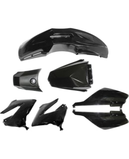 TEC-X BODYWORK KIT, BLACK, DERBI SENDA R Main Image