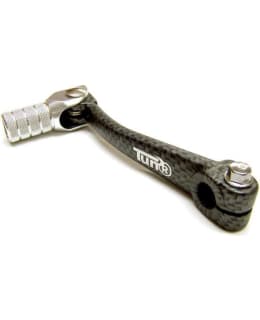 TEC-X GEAR PEDAL, CARBON-STYLE/SILVER, M Main Image