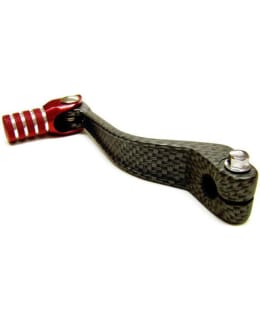TEC-X GEAR PEDAL, CARBON-STYLE/RED, DERB Main Image