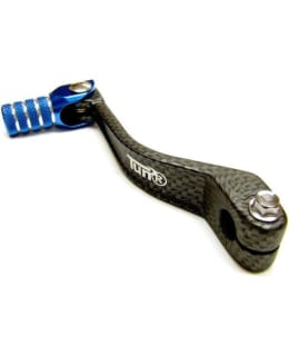 TEC-X GEAR PEDAL, CARBON-STYLE/BLUE, DER Main Image