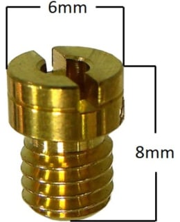 MAIN JET, # 95 , ROUND SMALL, M5, FITS: Main Image