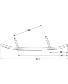 SNO-X RIPPER FOUR RUNNER 4" HARDMETAL Main Image