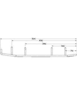 SNO-X RIPPER FOUR OHJARI PARI 4" KOVAMET Main Image