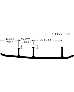 SNO-X RIPPER FOUR RUNNER 4" HARDMETAL Main Image
