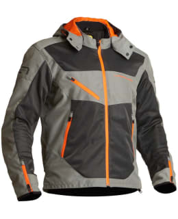 LINDSTRANDS TEXTILE JACKET REXBO GREY/OR Main Image