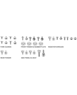 SIXTY5 BODY PANEL HARDWARE PACK HONDA Main Image