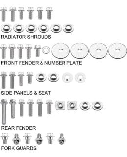 SIXTY5 BODY PANEL HARDWARE PACK SUZUKI Main Image