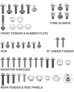 SIXTY5 BODY PANEL HARDWARE PACK KTM Main Image