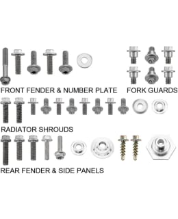 SIXTY5 BODY PANEL HARDWARE PACK KTM Main Image