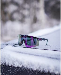 AMOQ COMET SUNGLASSES BLACK SPLASH - PUR Main Image