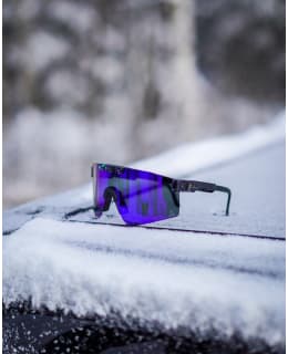 AMOQ COMET SUNGLASSES BLACK SPLASH - BLU Main Image