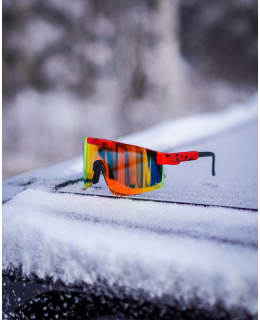 AMOQ COMET SUNGLASSES RED SPLASH - RED M Main Image