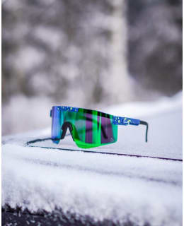 AMOQ COMET SUNGLASSES BLUE SPLASH - GREE Main Image