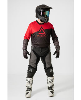AMOQ ASCENT STRIVE JERSEY BLACK/RED M Main Image