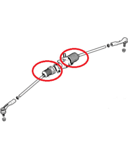 BRONCO STEERING RACK BOOT POLARIS Main Image