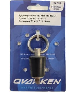 QVARKEN DRAIN PLUG Q2 AISI 316 19MM Main Image