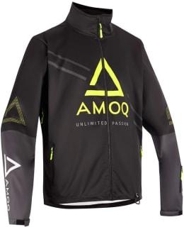 AMOQ APEX RACING JACKET BLACK/GREY/HIVIS Main Image