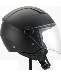 SNOWPEOPLE JUNIOR JET HELMET, MATTBLACK Main Image