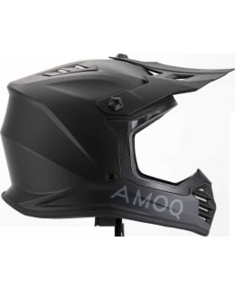AMOQ METEOR V2 JNR MX BLACK YXL Main Image